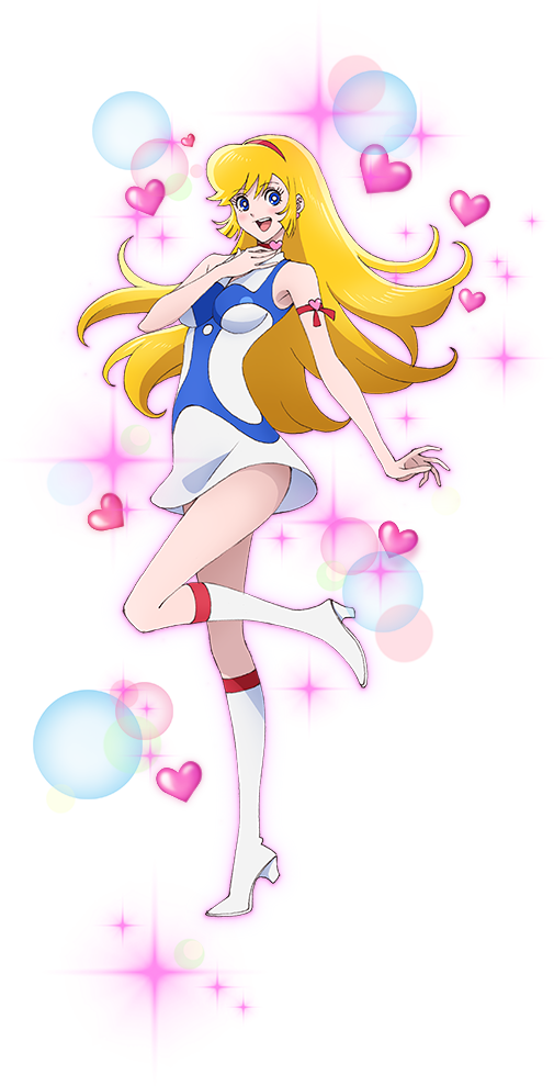 Cutey Honey - Cartoon (505x989), Png Download