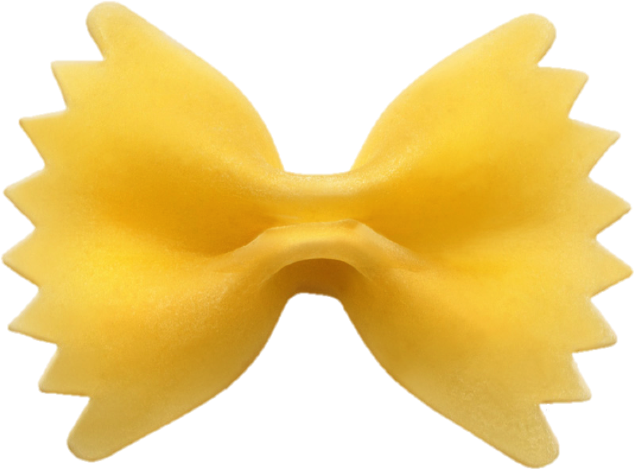 What - Bow Tie Pasta Clip Ast (900x900), Png Download