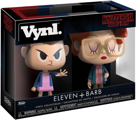 Funko Vynl Stranger Things Eleven And Barb 2-pack - Funko Vynl Stranger Things (560x560), Png Download
