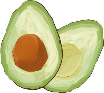 Avocado (400x400), Png Download