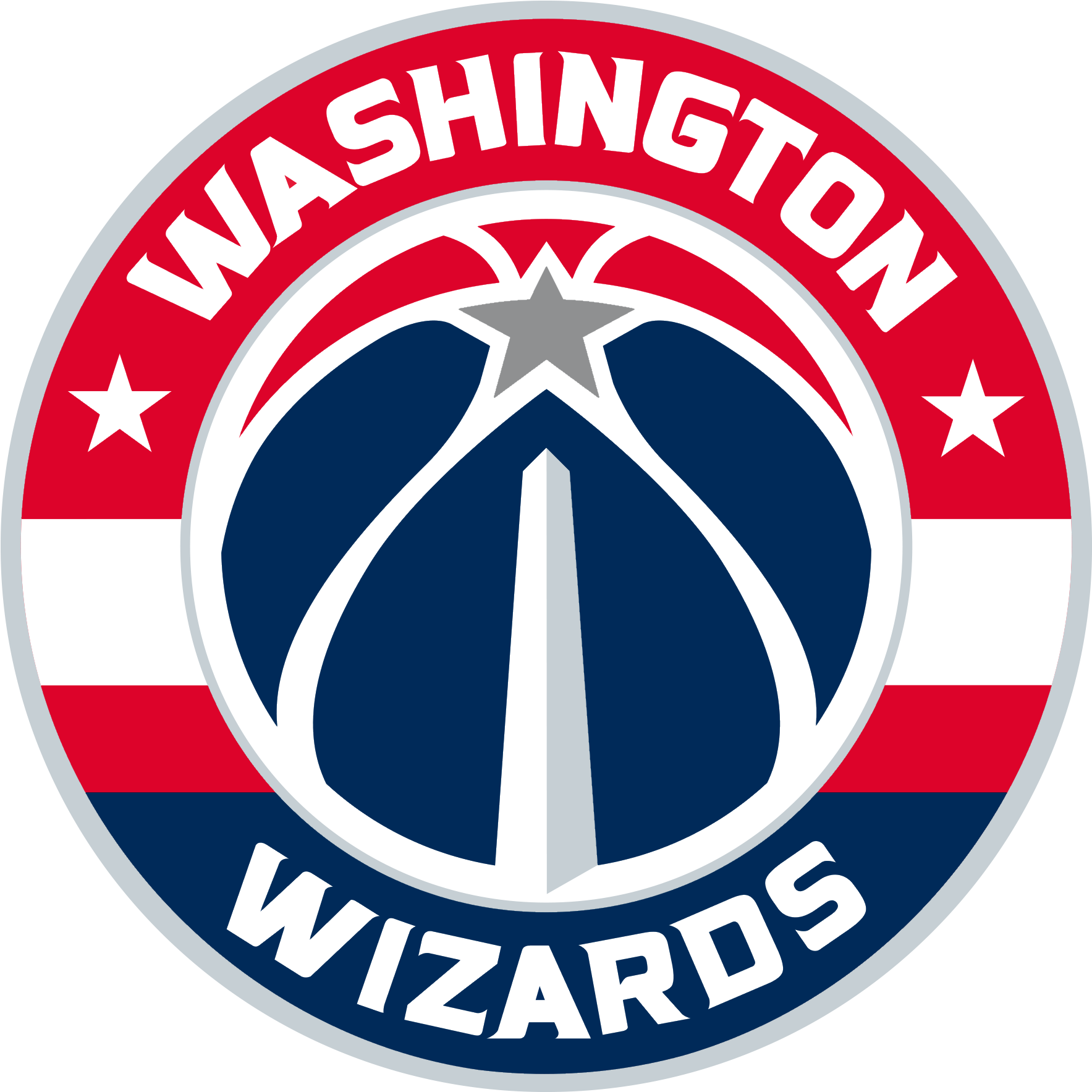 Patriots Logo Transparent - Nba Washington Wizards Logo (2100x2100), Png Download