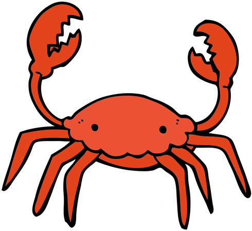 Crab - Rock Crab (500x500), Png Download