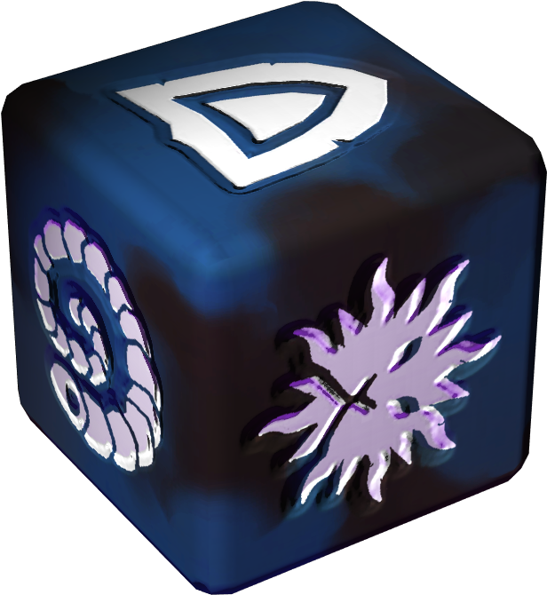 Blueberry Cloud - Dice Game (1024x1024), Png Download