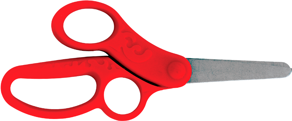 3 Hole Scissors (1017x811), Png Download