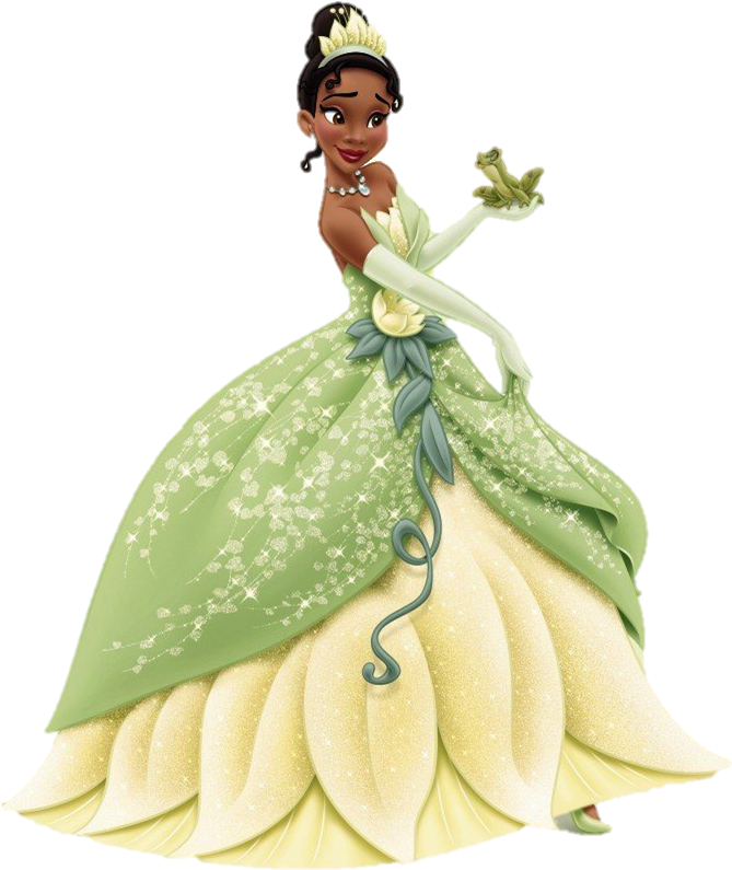 Tiana With Frog - Princess And The Frog Without Background (886x921), Png Download
