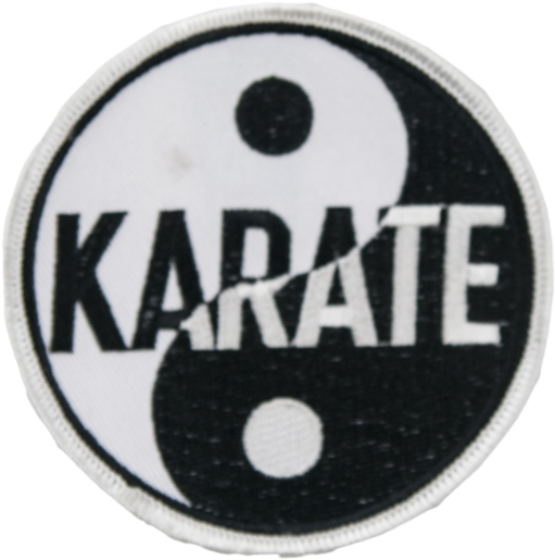 1321 Karate Yin Yang Patch - Yin & Yang Patches - Karate - 7.6cm - 1.3cm Dia. (600x600), Png Download