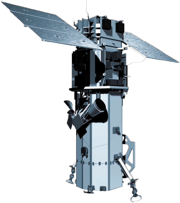 World View 2 Satellite (593x662), Png Download