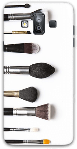 Makup Brush Samsung J7 Duo Mobile Case - Flat Lay Photography Makeup (600x600), Png Download