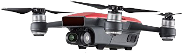 Dji Spark, Mini Drone - Dji Spark Mini Quadcopter Drone Fly More Combo - Sunrise (569x379), Png Download