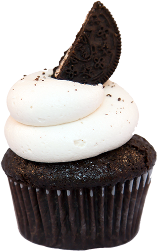 Share - Chocolate Cupcakes Oreo Png (600x600), Png Download