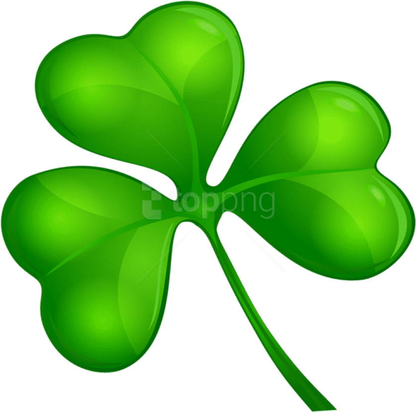 Shamrock Clover Png Clip Art Image - Clip Art (600x594), Png Download