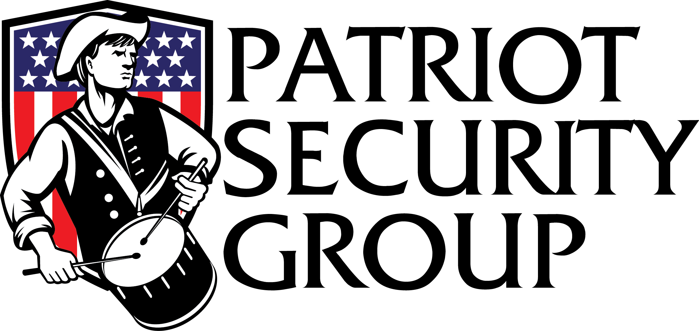 Patriot Logo Ucedc A Non Profit Economic - Cafepress American Patriot Drummer With Flag 84" Curtains (2331x1103), Png Download