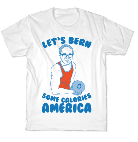 Let's Bern Some Calories America Kids T-shirt - T-shirt (484x484), Png Download