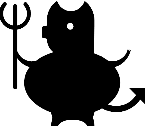 Demon - .pptx (508x440), Png Download