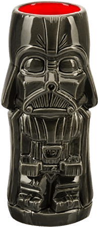 Star Wars Darth Vader Geeki Tiki Ceramic Tumbler Black (600x600), Png Download