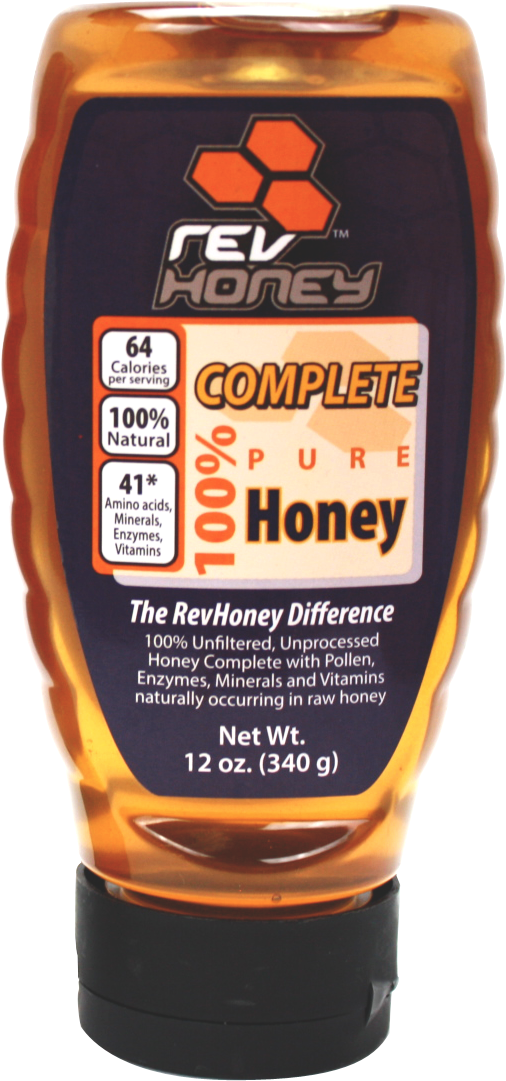 Honey-1lbs (506x1081), Png Download