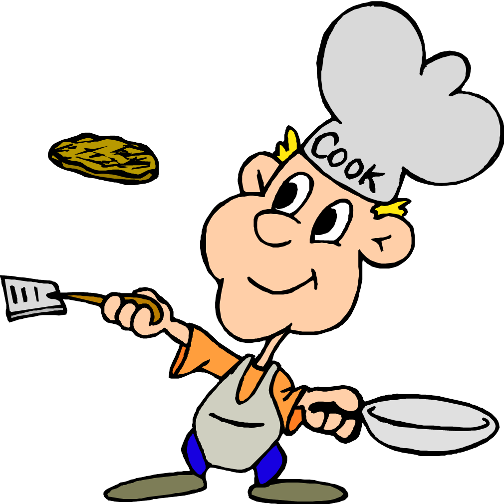 Cooking Pancakes - Cooking Pancakes Clip Art (1010x1010), Png Download