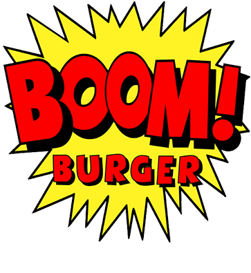 Boom Burger - Boom Burger Logo (500x500), Png Download