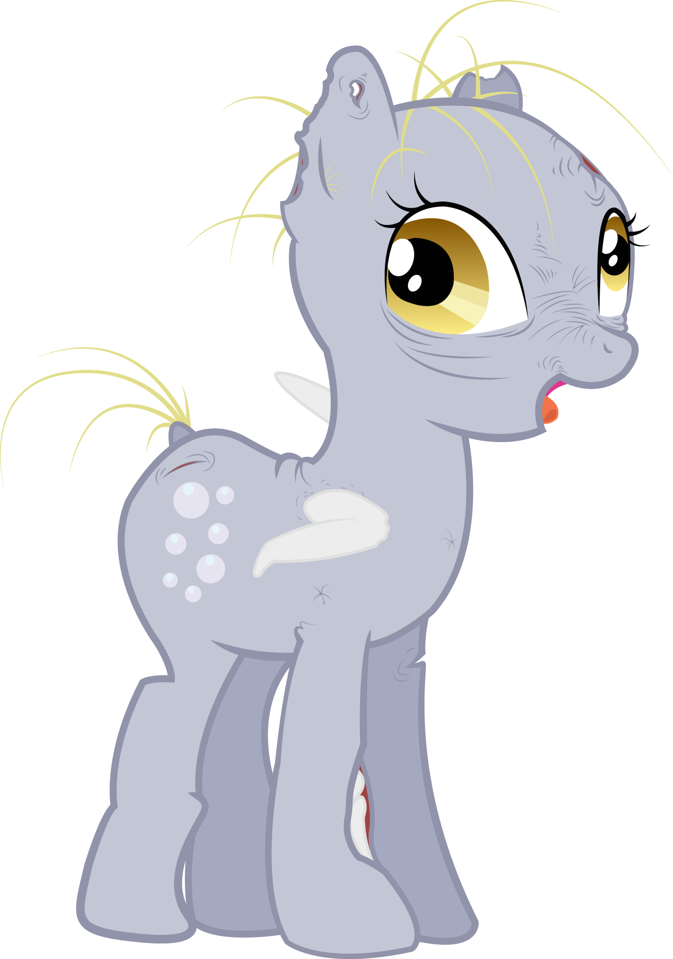 Derpy Hooves Rainbow Dash Rarity Twilight Sparkle Horse - Derpy Hooves (1376x1961), Png Download