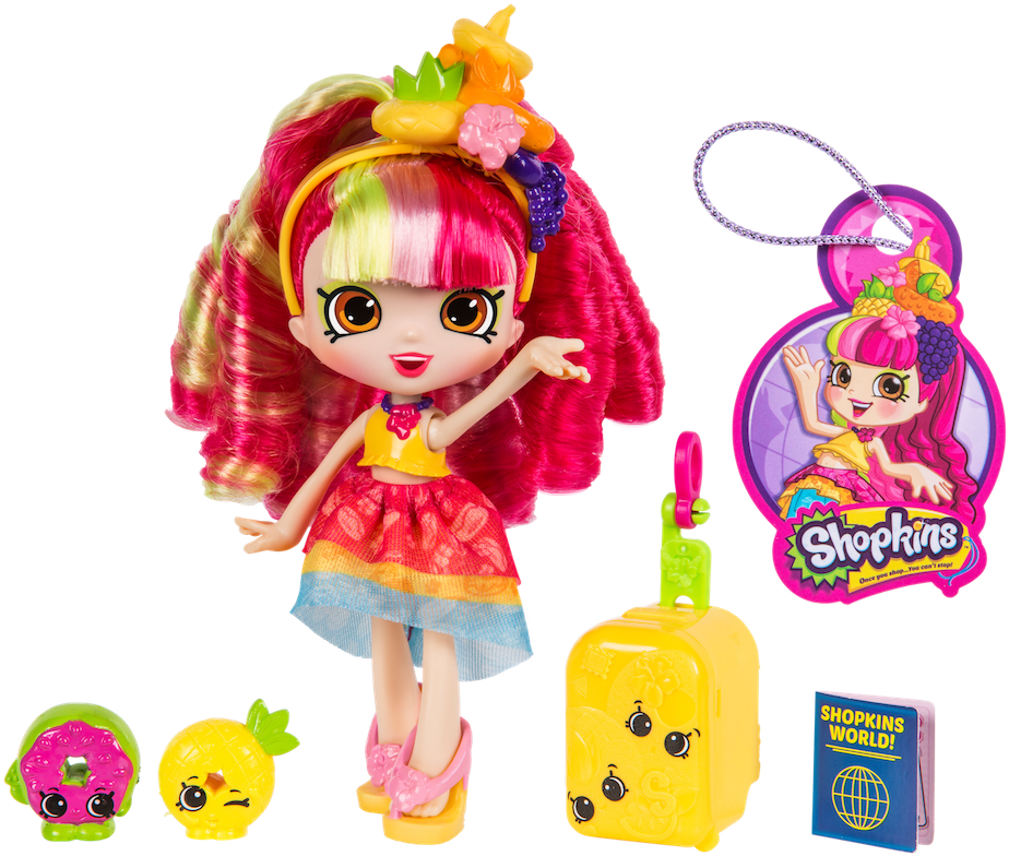 56556 56558 Spkds5 W3 Usa Brazil Donatina O Fep - Shopkins Shoppies Season 8 (1000x821), Png Download