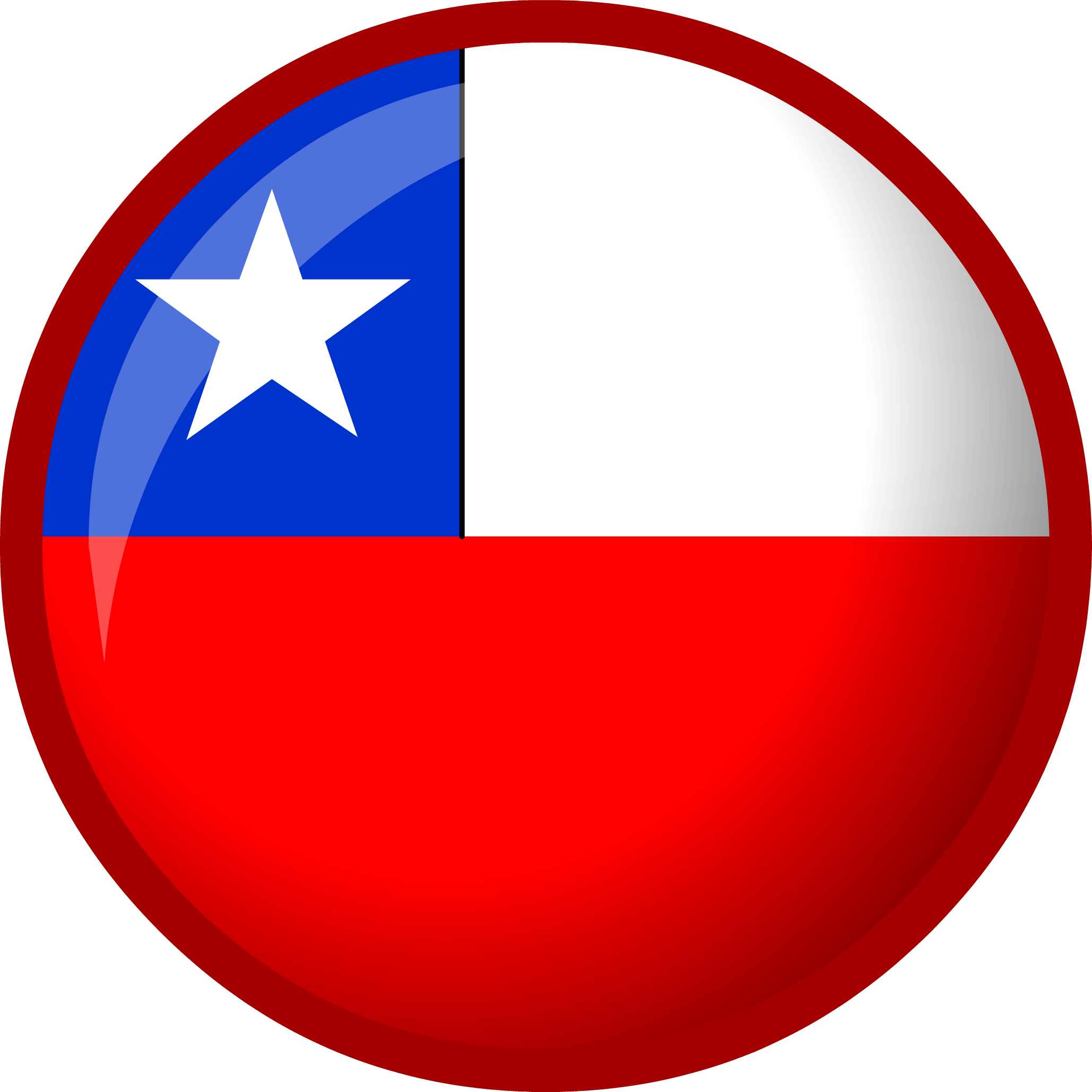 Png - Bandera De Chile Png (2058x2058), Png Download