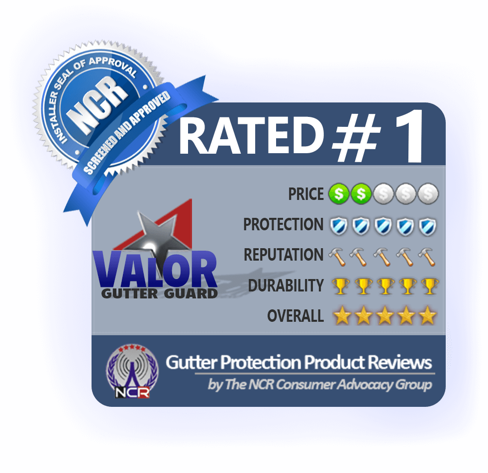 Ncr Rating - Valor Gutter Guard (981x951), Png Download