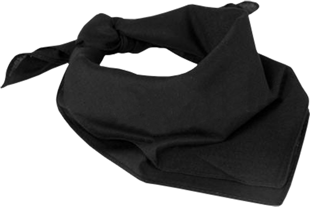 Bandana - Schwarz - Nuclear Blast - Bandana Mil-tec De Color Negro 100% Algodón 90685 (700x700), Png Download