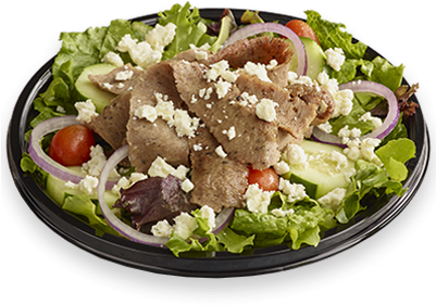 Gyro Salad - Gyro (400x400), Png Download