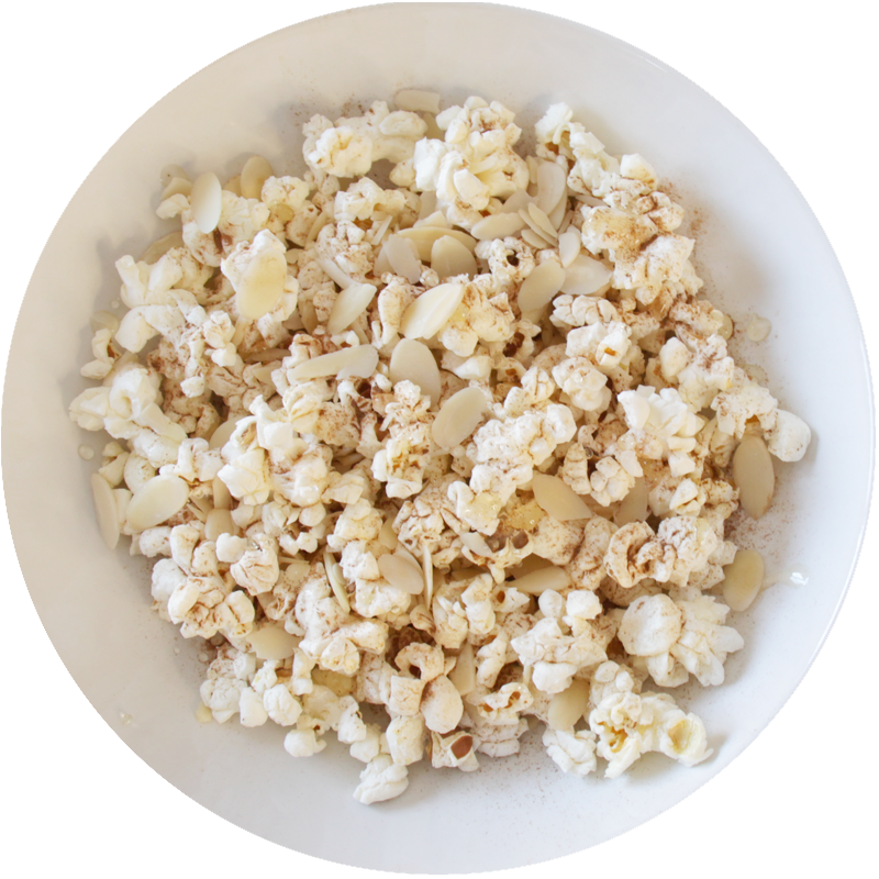 Quick & Easy Healthy Popcorn Topping Recipes Sweet - Healthy Popcorn Png (800x800), Png Download