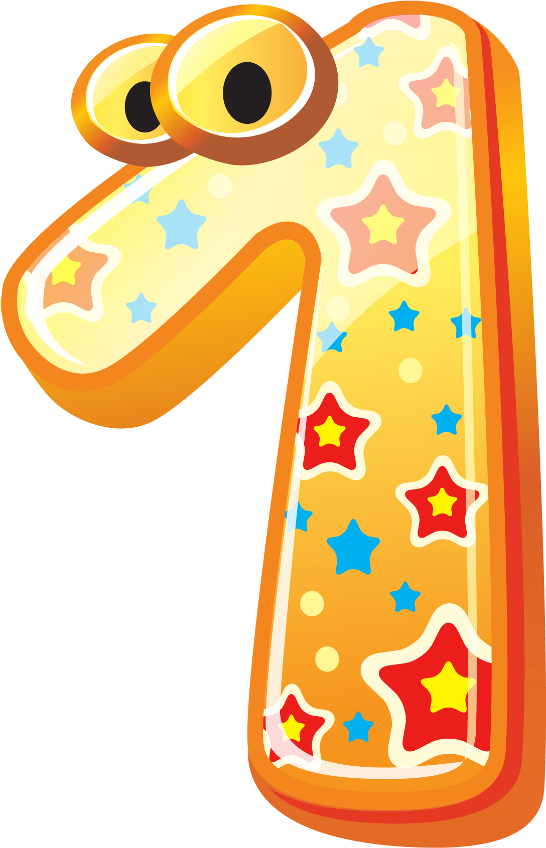 Clipart Numbers (1236x1832), Png Download