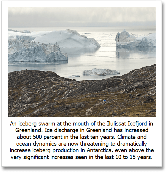 Antarctic Instability Greater Than Assumed - Iceberg (580x600), Png Download