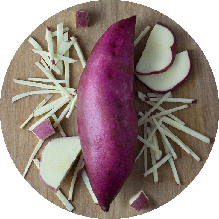 Purple - Sweet Potato (732x732), Png Download