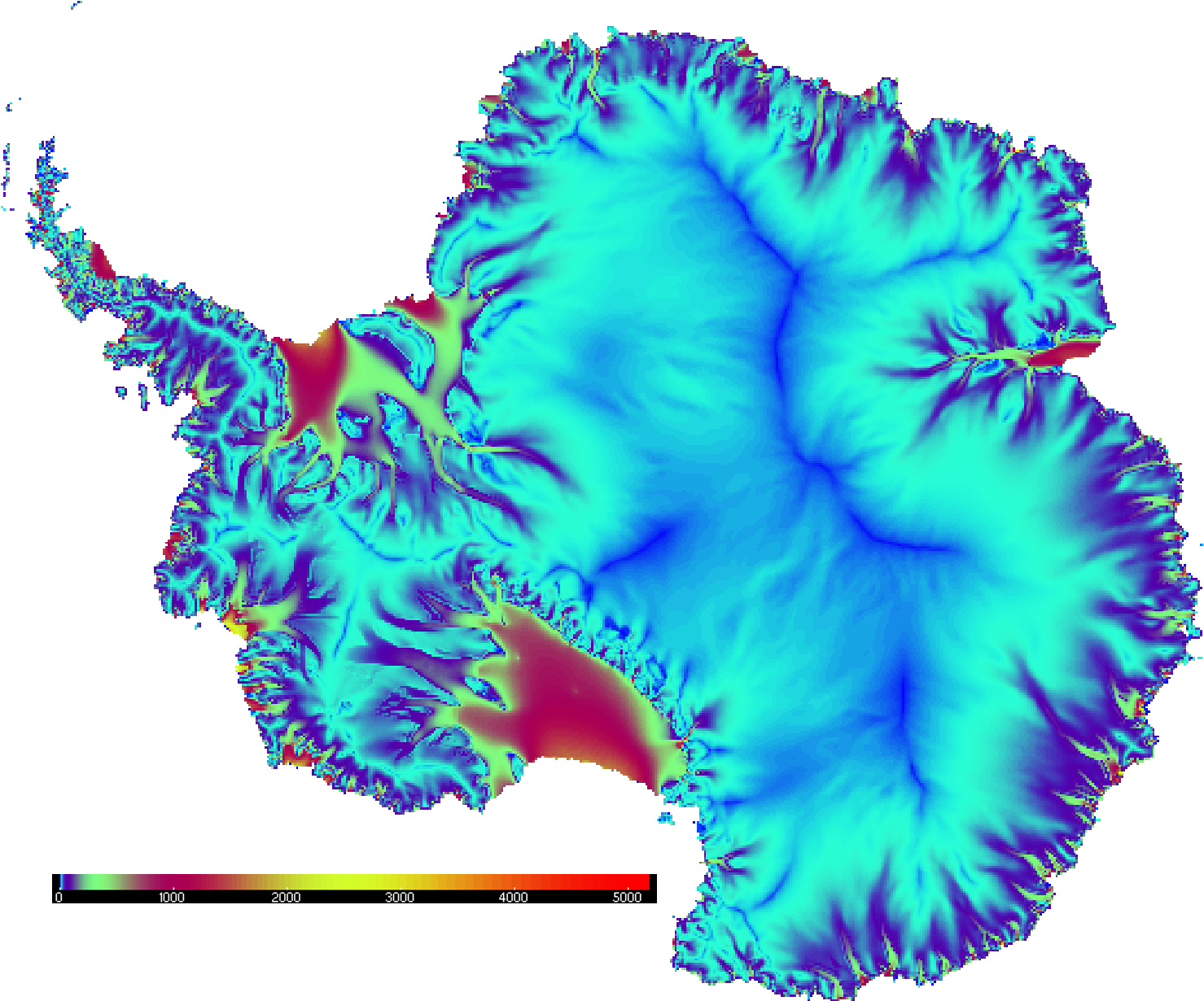 Pism - Ice Sheet Model (1478x1259), Png Download