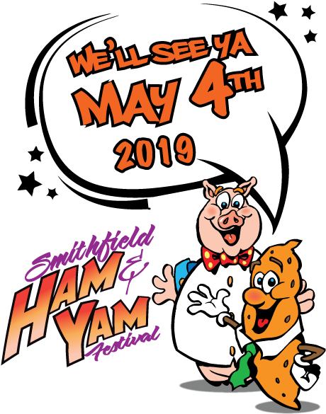 Smithfield Ham And Yam Festival May 4th - Smithfield Ham & Yam Festival (480x600), Png Download