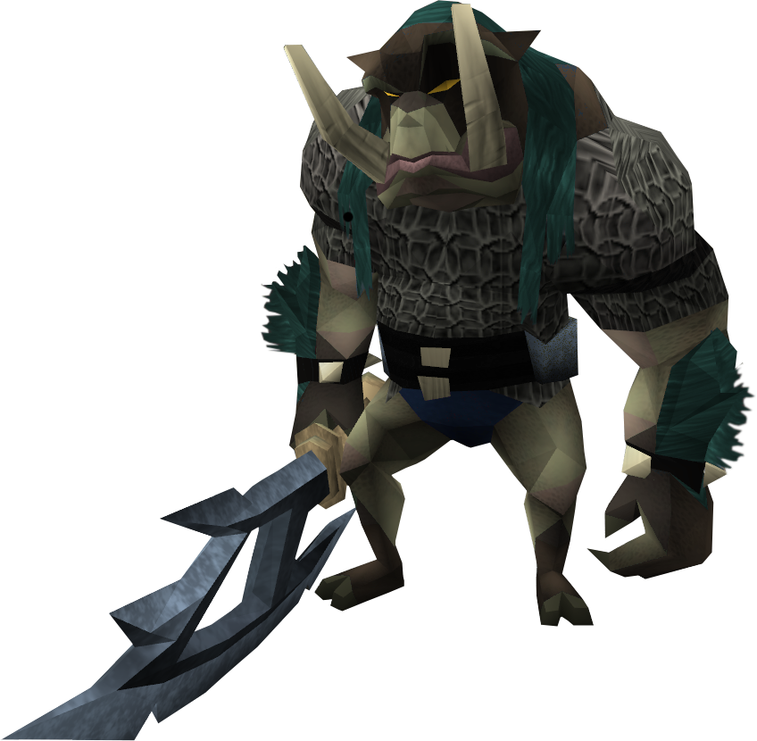 Yamish Ab-masa - Runescape Orc (848x830), Png Download