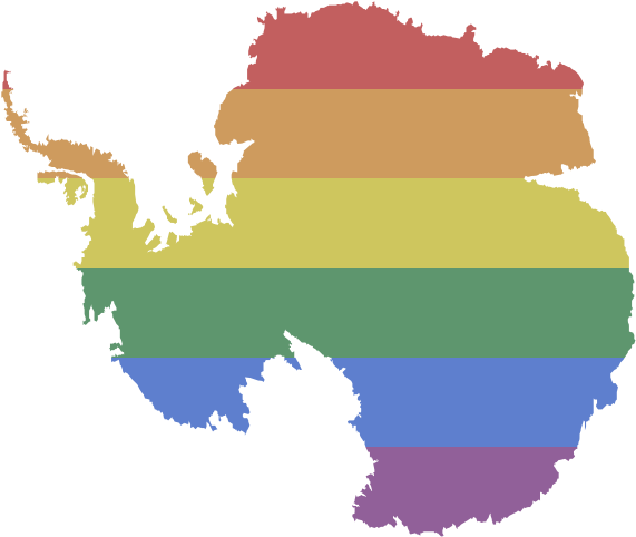 Lgbt Antarctica - Antarctica Vector (600x600), Png Download