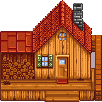 Download Farmhouse Stardew Valley Casa Full Size Png Image Pngkit