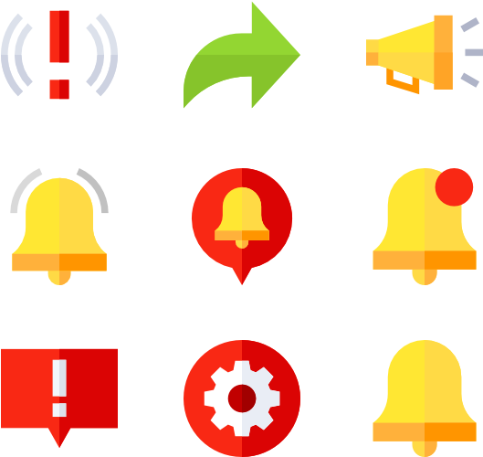 Notifications 50 Icons (600x564), Png Download