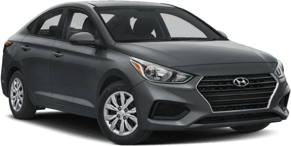 New 2018 Hyundai Accent Sel Sedan Auto - 2018 Black Ford Escape (640x480), Png Download