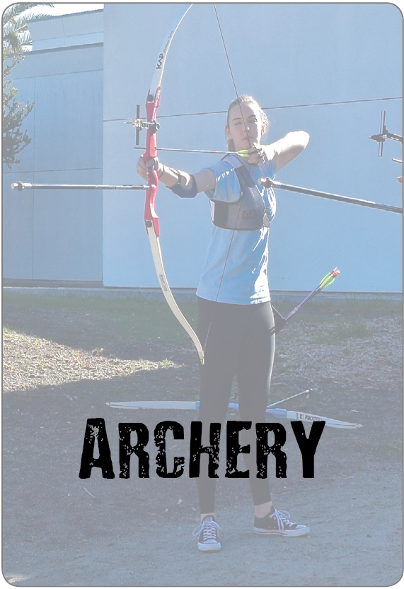 Athletics Photo Button Archery (571x833), Png Download