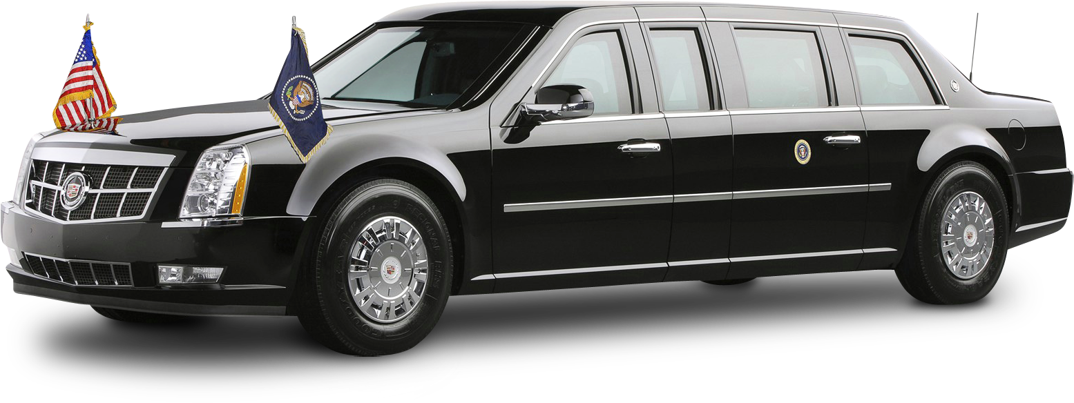 Cadillac Of Us President (1704x698), Png Download