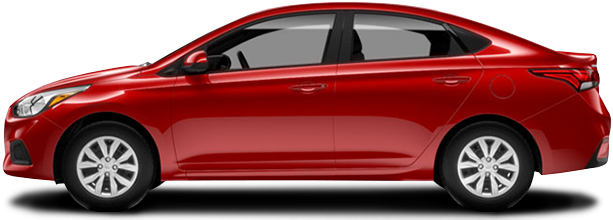 Se 2019 Hyundai Accent Sedan Se - Nissan Altima 2013 2.5 S Eco (613x220), Png Download