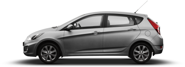Acceent640 - Hyundai Accent 2012 Mocha Bronze (640x289), Png Download