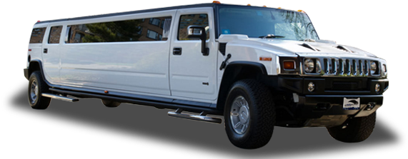 Limo, Party Bus, Taxi, Cab - Hummer H2 Limo Png (576x360), Png Download