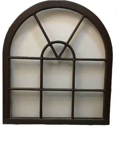 Arched Glass Pane M S2 - Arch (375x500), Png Download
