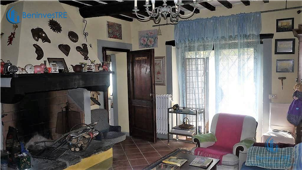Farmhouse For Sale In Greve In Chianti District Lamole - Living Room (1024x768), Png Download