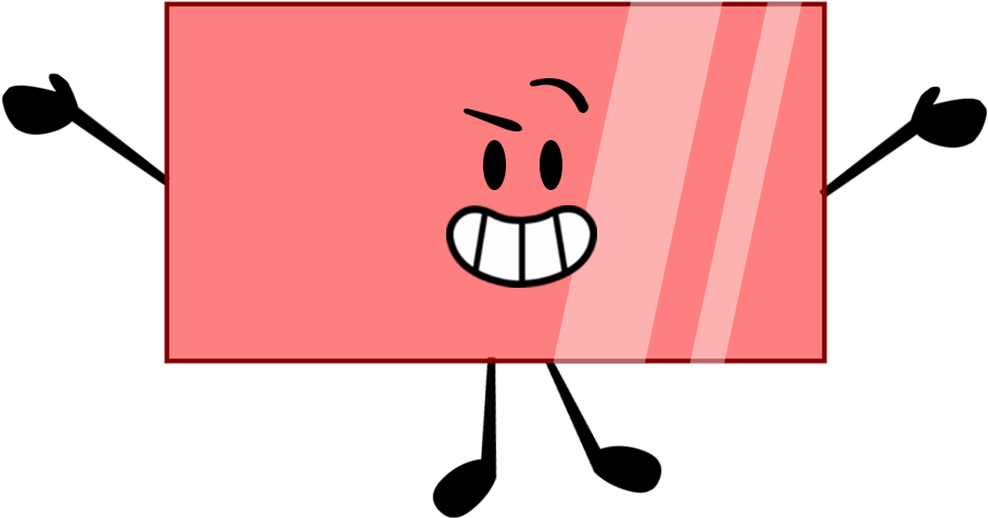 Glass Pane Red Pose - Glass Pane (927x481), Png Download