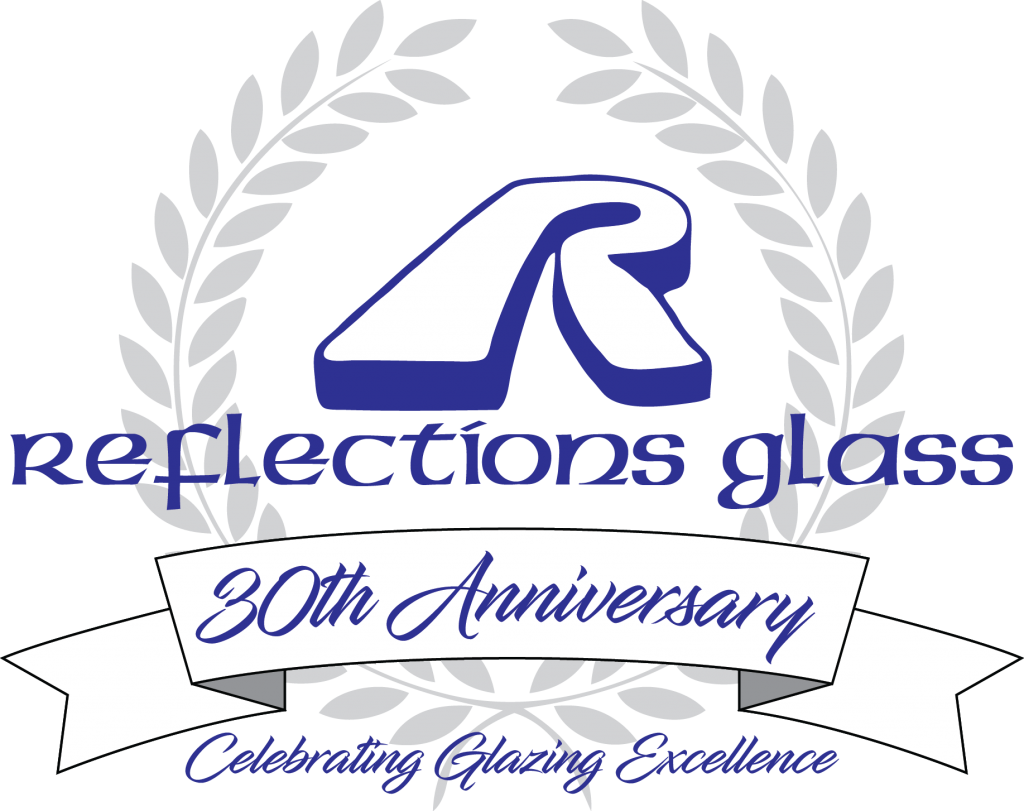 Reflections Glass 30th Anniversary - Golfing Tournament Logo (1024x811), Png Download