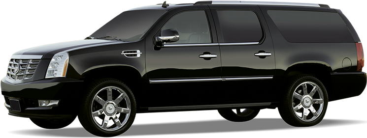 Escalade Tampa Limo Car Service - Suv (745x330), Png Download