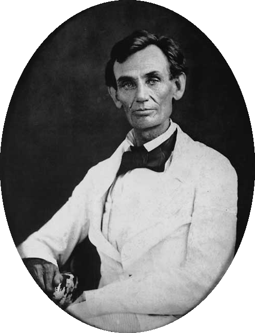 Abraham Lincoln By Byers, 1858 - Abraham Lincoln: Speeches And Writings 1832-1858 (497x648), Png Download